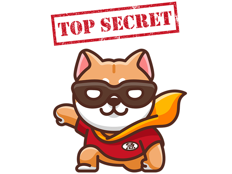 戴面具的柴犬，表示隐私连接与谨慎使用